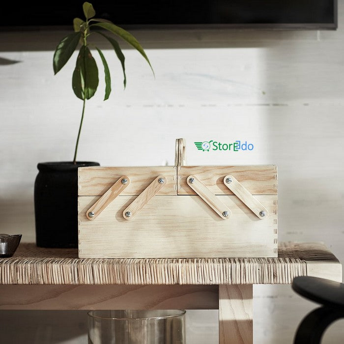 IKEA : KLAMMEMACKA : Desk Organiser - Natural PlyWood