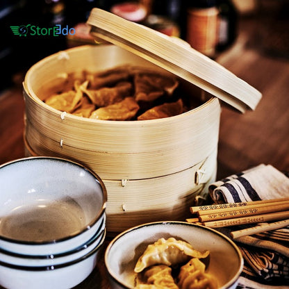 IKEA : KLOCKREN : Steamer Bamboo