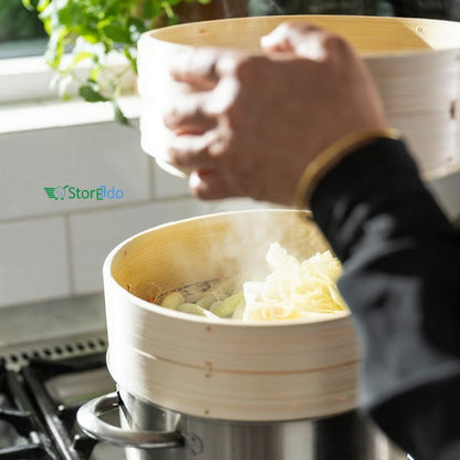 IKEA : KLOCKREN : Steamer Bamboo