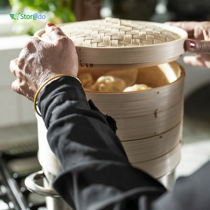 IKEA : KLOCKREN : Steamer Bamboo