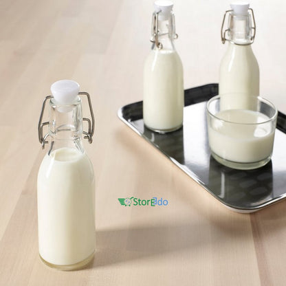 IKEA : KORKEN : Bottle With Stopper - Set of 3