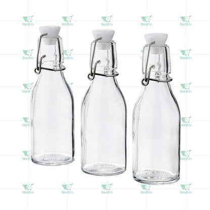 IKEA : KORKEN : Bottle With Stopper - Set of 3