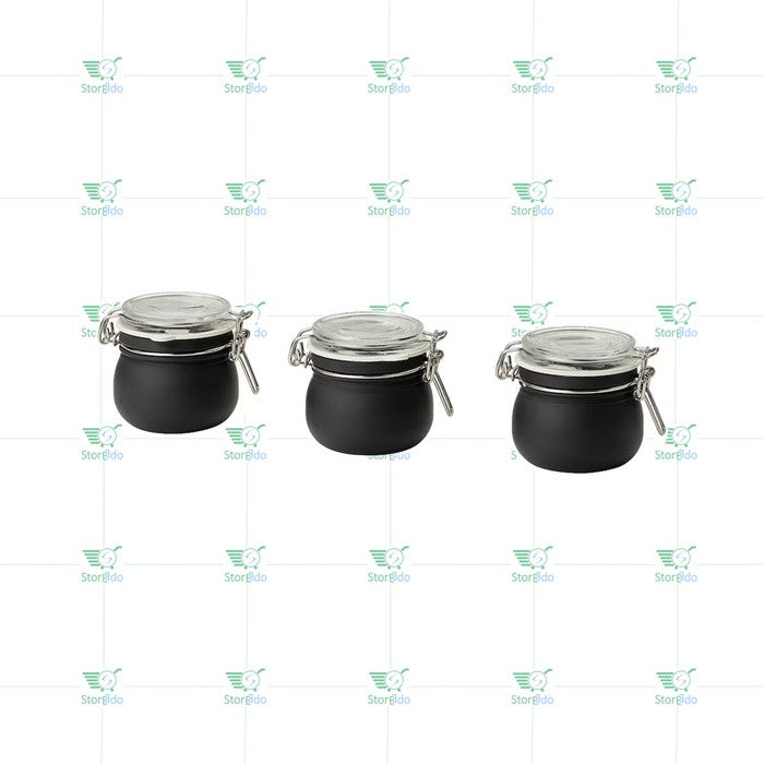 IKEA : KORKEN : Jar With Lid - Set of 3