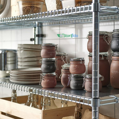 IKEA : KORKEN : Jar With Lid - Set of 3