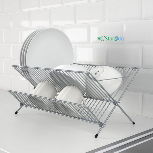 IKEA : KVOT : Dish Drainer - Galvanized