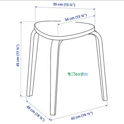 IKEA : KYRRE : Wooden Stool
