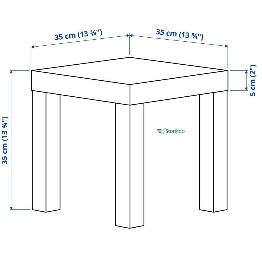 IKEA : LACK : Side Table (Slightly Damaged)