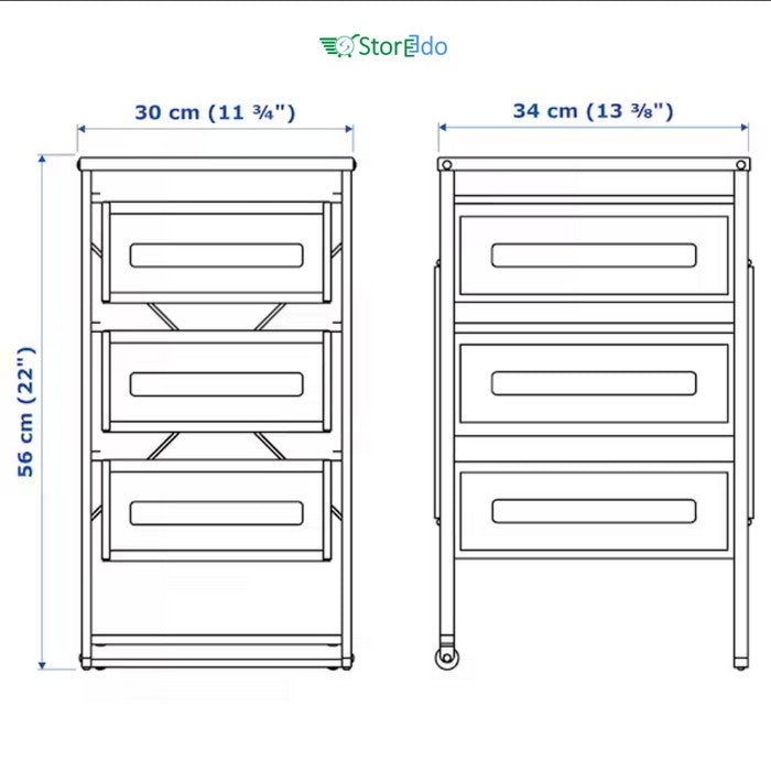IKEA : LENNART : Drawer Unit
