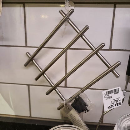 IKEA : LAMPLIG : Stainless Steel Pot Stand