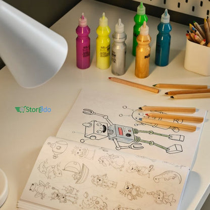 IKEA : MALA : Fluorescent / Glitter Paint