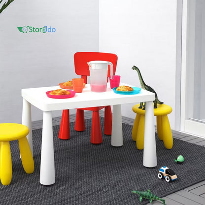 IKEA : MAMMUT : Plastic Children's Table (Slightly Damage)