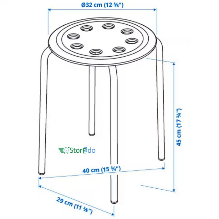 IKEA : MARIUS : Stool