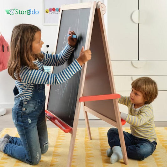 IKEA : MALA : Easel - Dual Writing Board With Pens/Duster