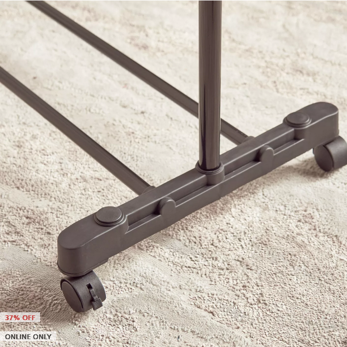 HomeCentre : MEGAN : Cloths Rail With Wheels