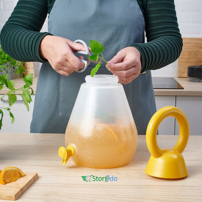 IKEA : NABBFISK : Jar With Tap - Transparent
