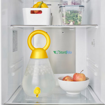 IKEA : NABBFISK : Jar With Tap - Transparent