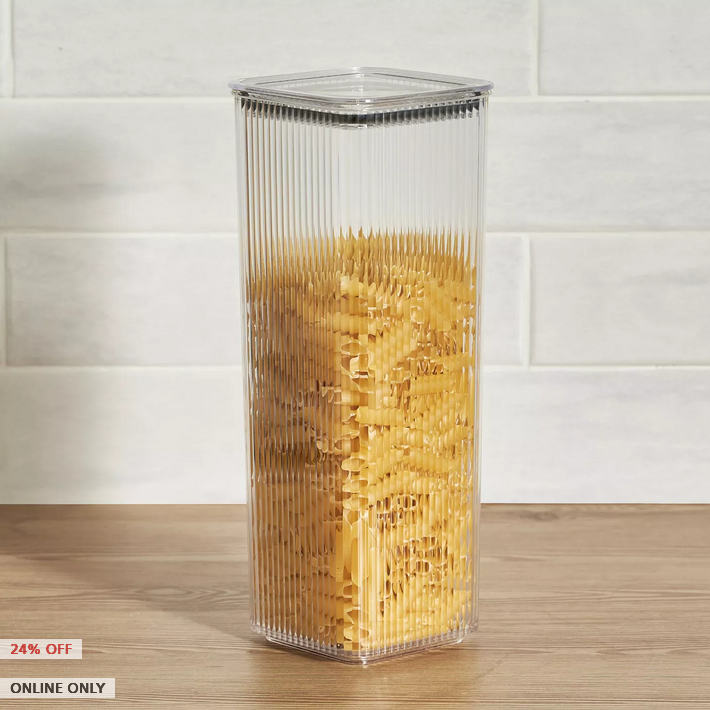 HomeCentre : NIXON : Ribbed Food Container - 2.15 Liter