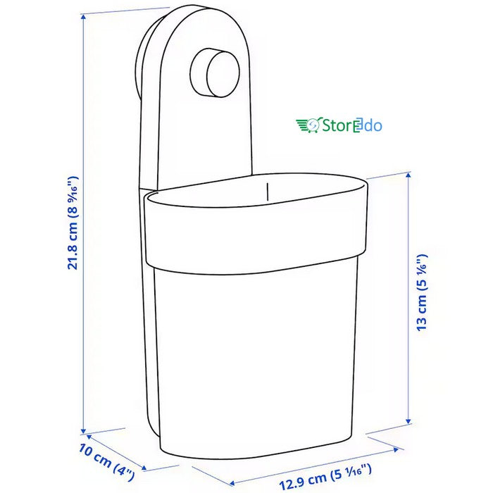 IKEA : OBONAS : Container With Suction Cup