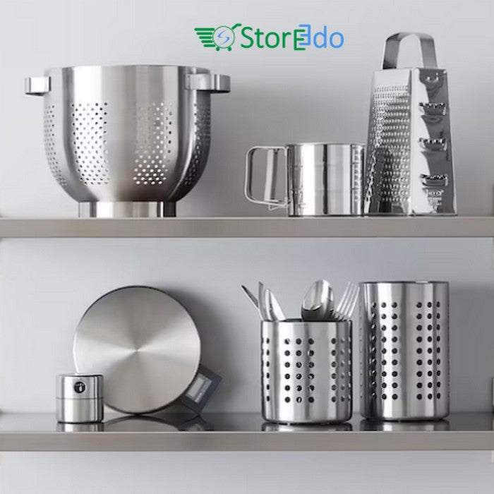 IKEA : ORDNING : Stainless Steel Utensil Stand