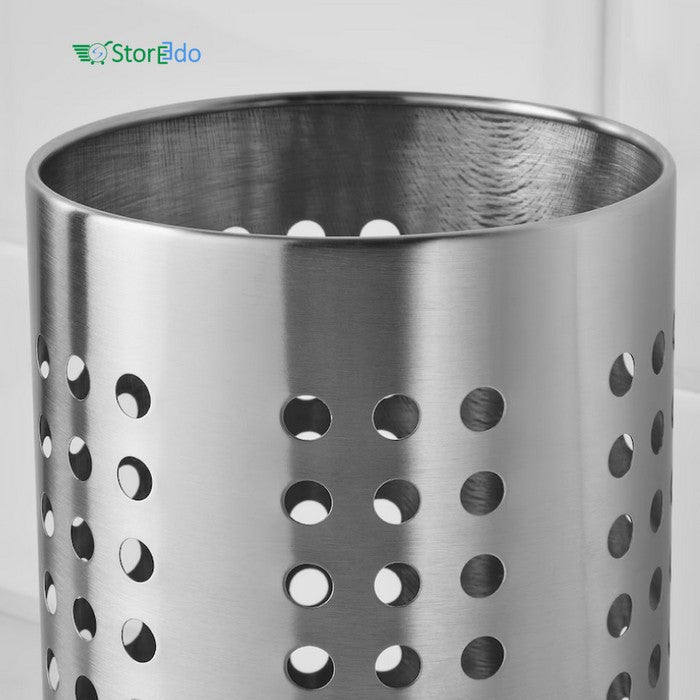 IKEA : ORDNING : Stainless Steel Utensil Stand