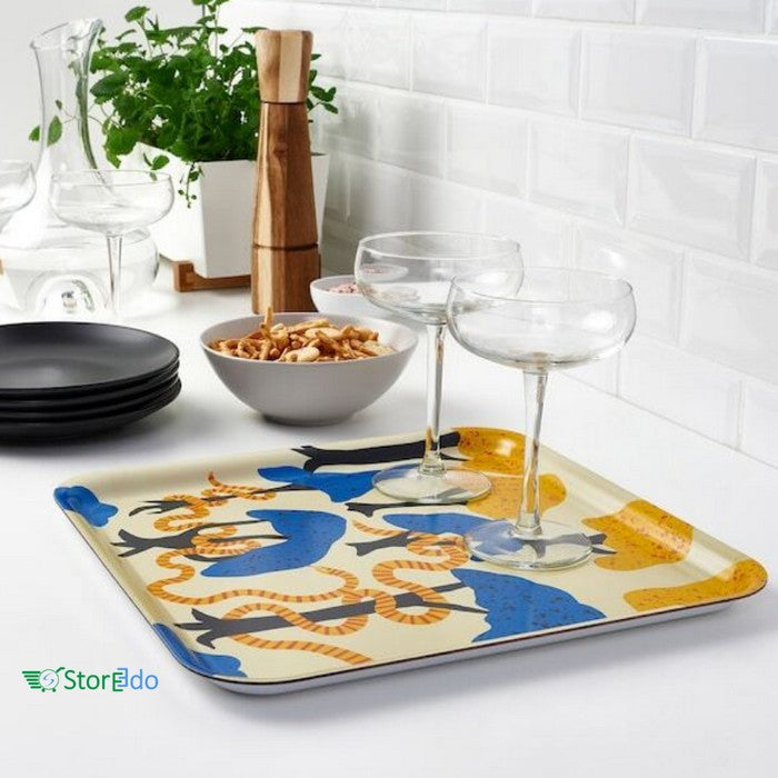 IKEA : PALPHJARIL : Tray - Patterned