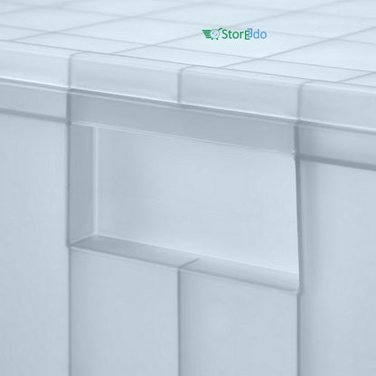 IKEA : PANSARTAX : Storage Box With Lid - Transparent