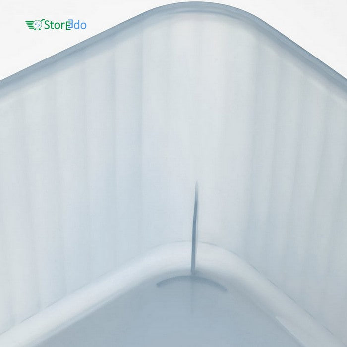 IKEA : RYKTA : Storage Box With Lid - Transparent