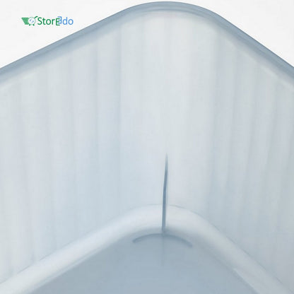 IKEA : RYKTA : Storage Box With Lid - Transparent