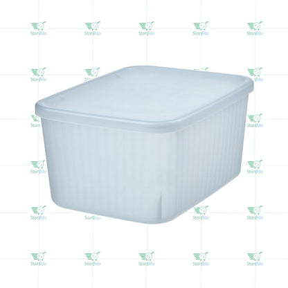 IKEA : RYKTA : Storage Box With Lid - Transparent