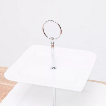 HomeCentre : Ripple: 2-Tier Cake Stand