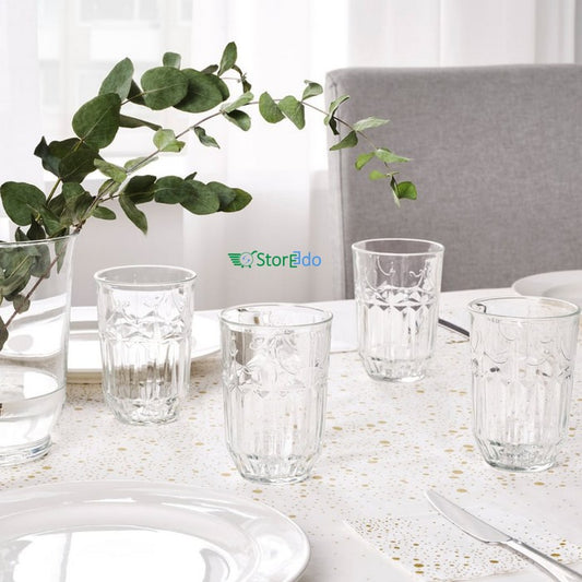 IKEA : SALLSKAPLIG : Glass - Patterned
