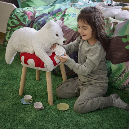 IKEA : SKOGSDUVA : Arctic Fox Soft Toy