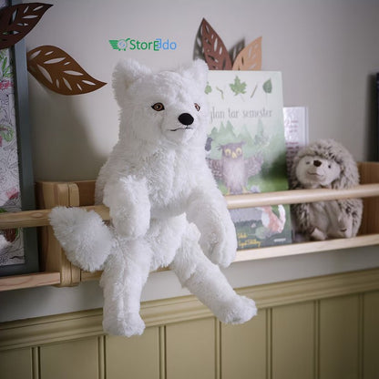 IKEA : SKOGSDUVA : Arctic Fox Soft Toy