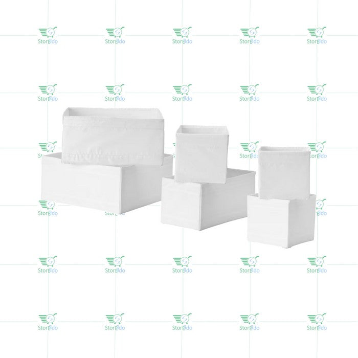 IKEA : SKUBB : Drawer Organizing Boxes - Set of 6