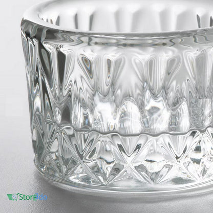 IKEA : SMALLSPEREA : Tealight Holder - Patterned