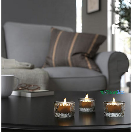 IKEA : SMALLSPEREA : Tealight Holder - Patterned