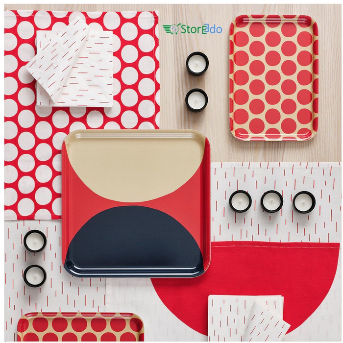 IKEA : SNOKRABBA : Tray - Patterned