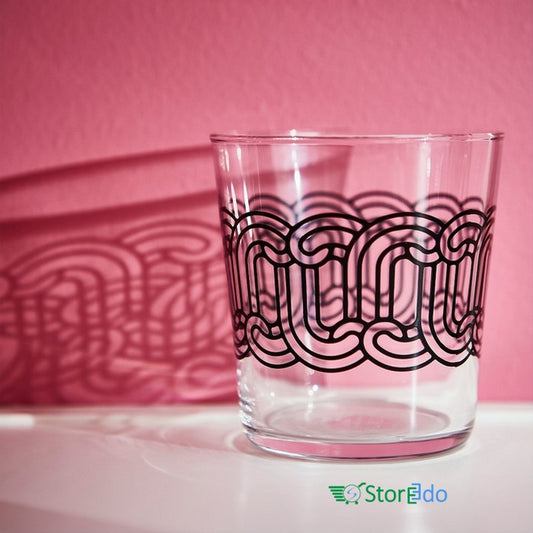 IKEA :  SOTRONN : Patterned Glasses - Set of 4