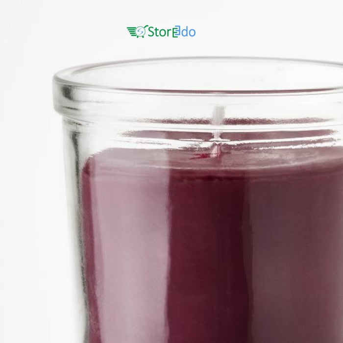 IKEA : STORTSKON : Scented candle in Glass / Berries