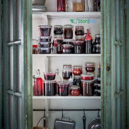 IKEA : STORTSKON : Scented candle in Glass / Berries