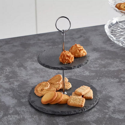 HomeCentre : DE LAND : 2-Tier Cake Stand