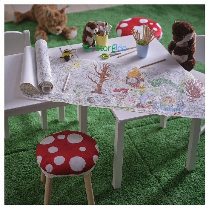 IKEA : SKOGSDUVA : Colouring Paper Roll - Enchanted Forest