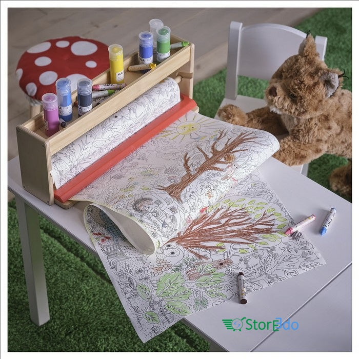 IKEA : SKOGSDUVA : Colouring Paper Roll - Enchanted Forest