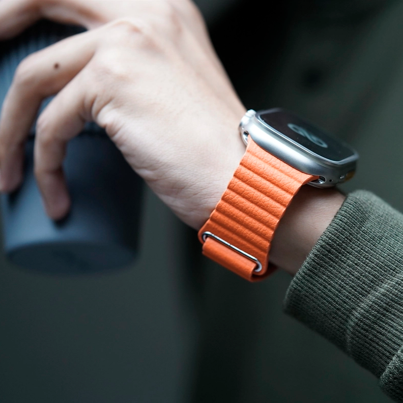Apple Watch Straps : Magnetic Leather