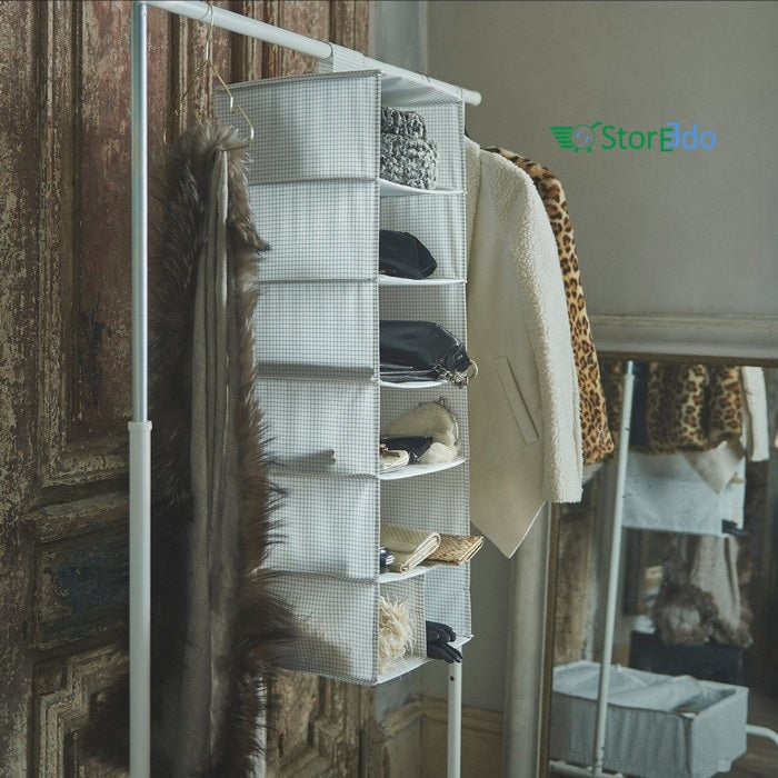 IKEA : STUK : Hanging Storage With 7 Compartments