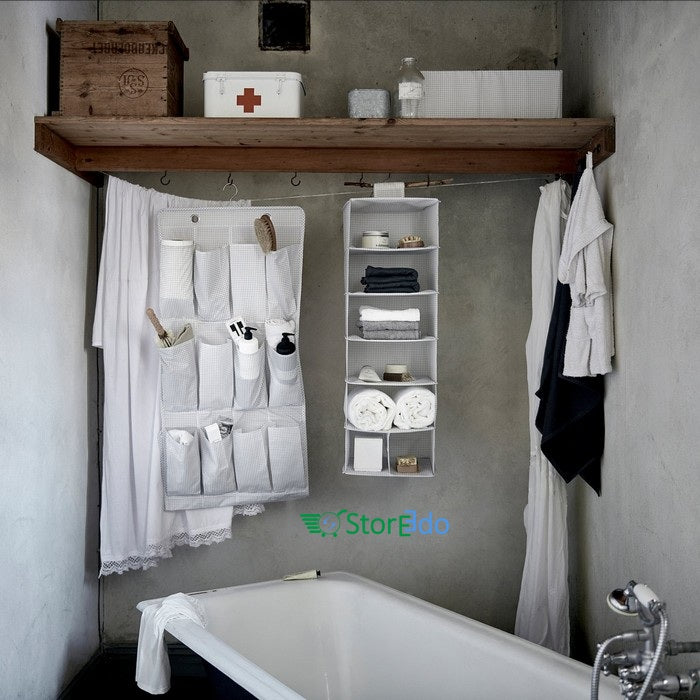 IKEA : STUK : Hanging Storage With 7 Compartments