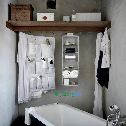 IKEA : STUK : Hanging Storage With 7 Compartments