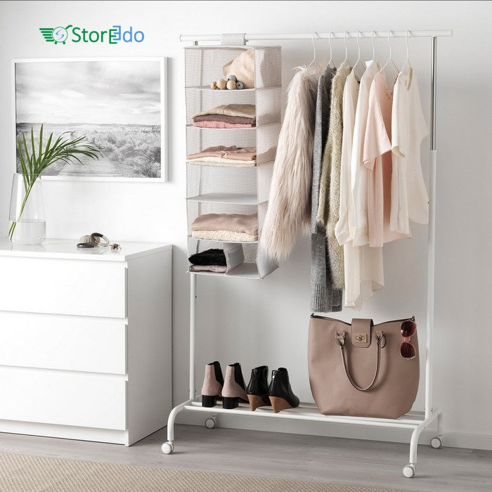IKEA : STUK : Hanging Storage With 7 Compartments