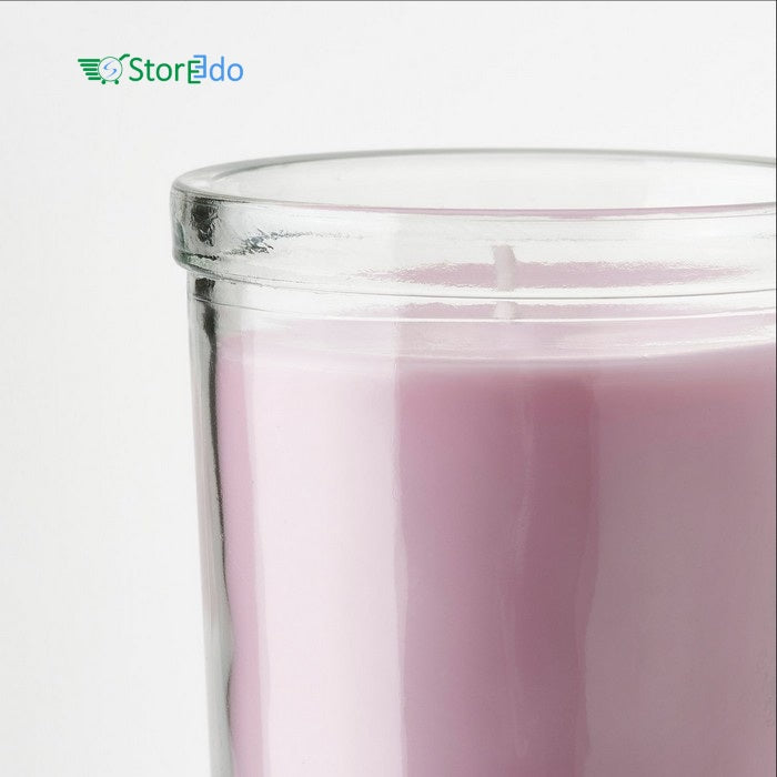 IKEA : LUGNARE : Scented Candle in Glass- Jasmine