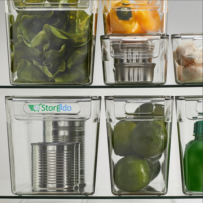 IKEA : KLIPPKAKTUS : Storage Box For Fridge - Transparent